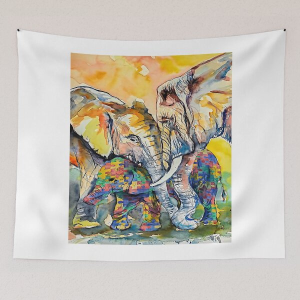 Item preview, Elephant Art Color designed and sold by Chapman88.