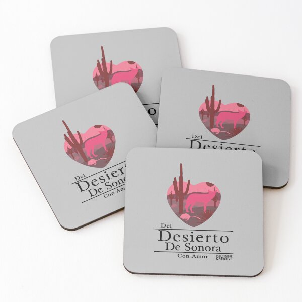 Item preview, Del Desierto de Sonora con Amor I designed and sold by Procyonidae Creative.