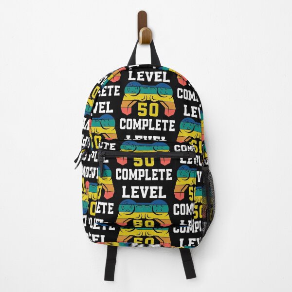 Item preview, Level 50 Complete, Retro Video Gamer 50th Birthday designed and sold by Fabvity.
