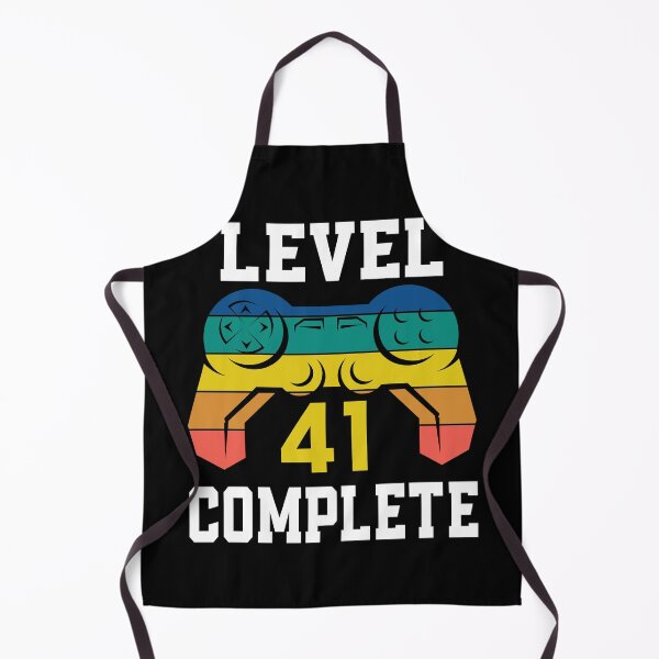 Item preview, Level 41 Complete, Retro Video Gamer 41st Birthday designed and sold by Fabvity.