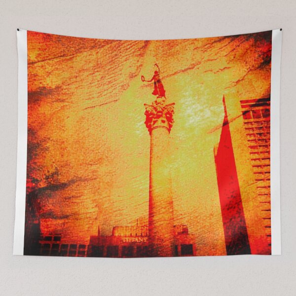 Item preview, Red Sky Alma Spreckles Victory Statue, Union Square, San Francisco designed and sold by JTony.
