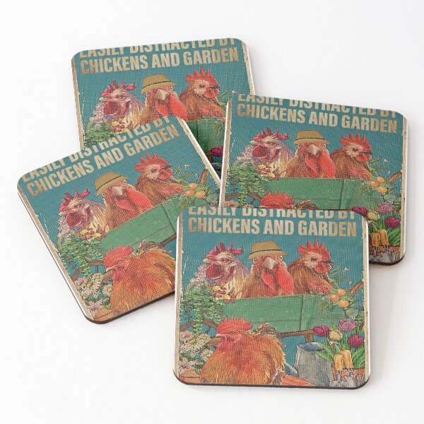 Item preview, Easily Distracted By Chickens And Garden designed and sold by Chapman88.