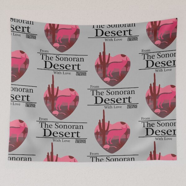 Item preview, From the Sonoran Desert with Love I designed and sold by Procyonidae Creative.