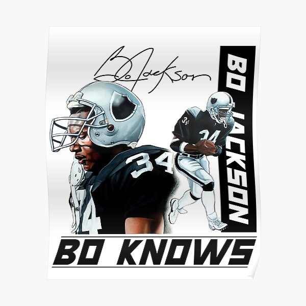 Bo Jackson Posters Redbubble