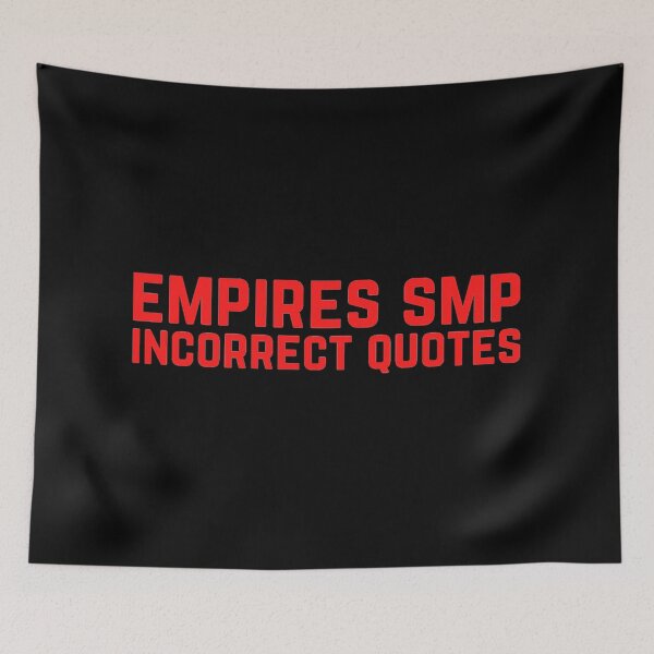 Item preview, Empires Smp Incorrect Quotes Cap designed and sold by AlvalRowena.