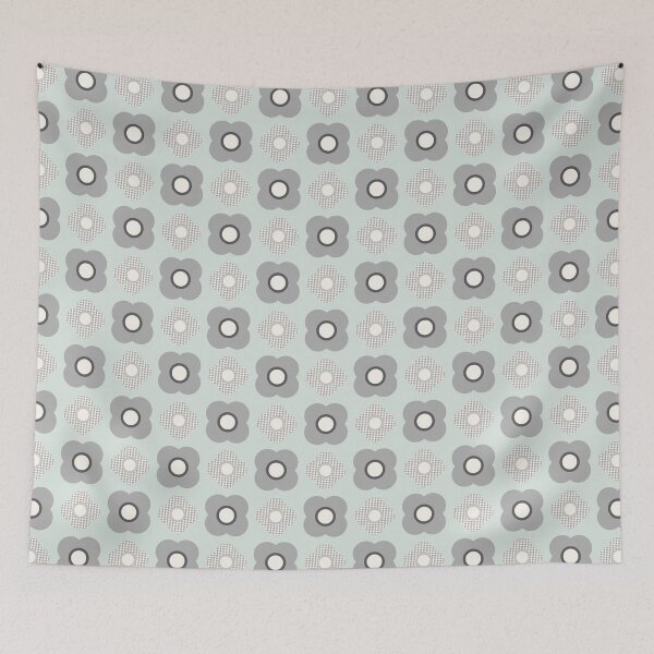 Item preview, Blomma, 60s Groovy Retro Flower Pattern - Retro Styles designed and sold by BesanoStyle.