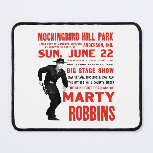 Item preview, Marty Robbins Concert Poster designed and sold by Hazelpher783.
