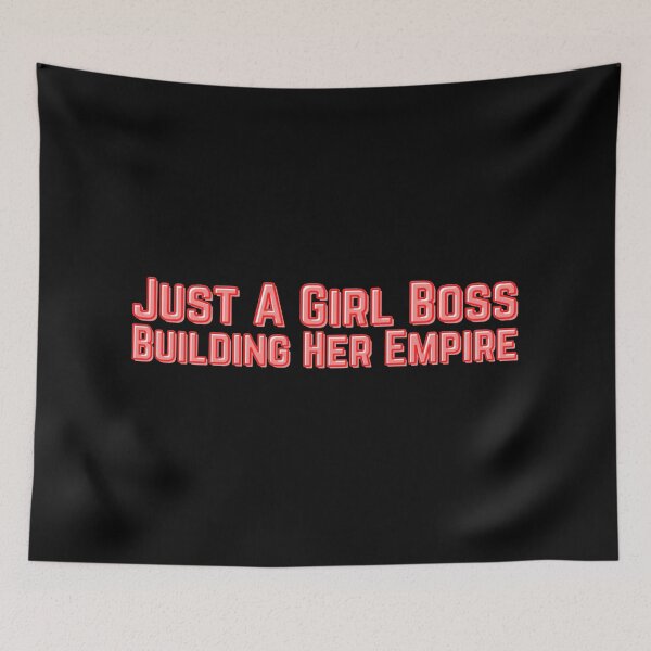 Item preview, Just A Girl Boss Building Her Empire Cap designed and sold by AlvalRowena.