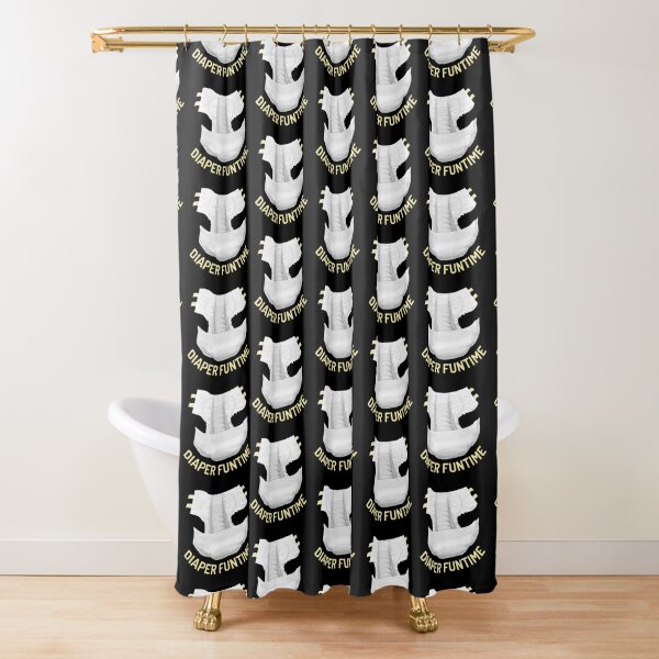 Diaper Shower Curtains for Sale