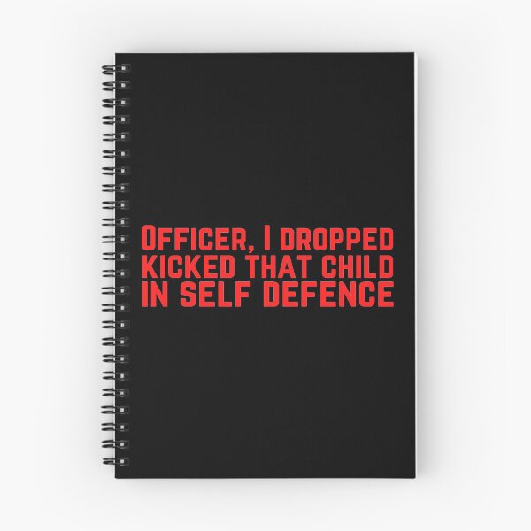 Item preview, Officer, I Dropped Kicked That Child In Self Defence Cap designed and sold by AlvalRowena.