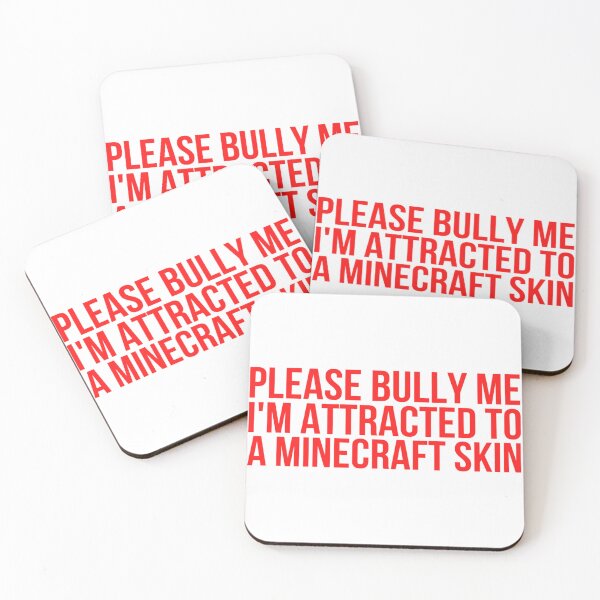 Item preview, Please Bully Me Im Attracted To A Minecraft Skin Cap designed and sold by AlvalRowena.