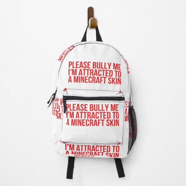 Item preview, Please Bully Me Im Attracted To A Minecraft Skin Cap designed and sold by AlvalRowena.