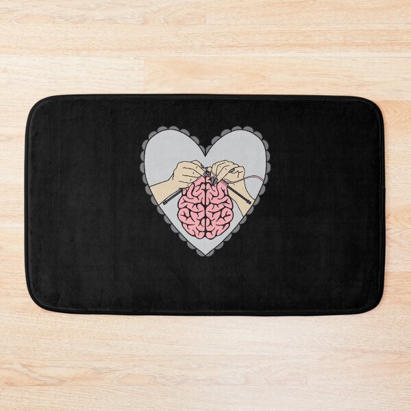 Item preview, Greyscale Knitter's Brain designed and sold by DinaCortez.