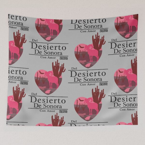 Item preview, Del Desierto de Sonora con Amor II designed and sold by Procyonidae Creative.