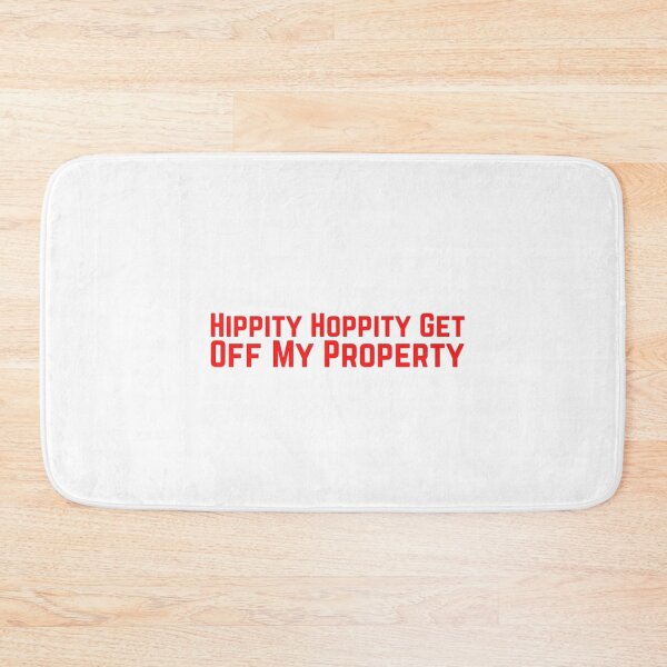 Item preview, Hippity Hoppity Get Off My Property Mouse Pad designed and sold by AlvalRowena.