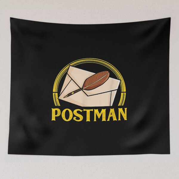 Item preview, Postman Postal Worker Mailman Courier Mail  designed and sold by bessiey23.
