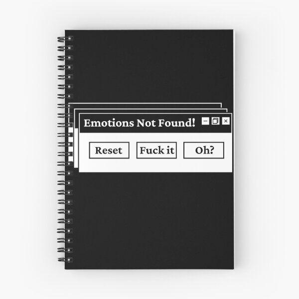 Item preview,  Error 404 Emotions Not Found designed and sold by Hoetoons.