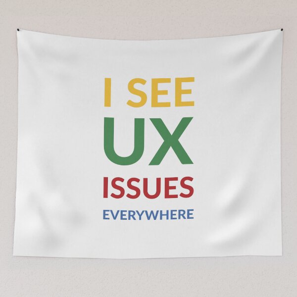Item preview, I see UX issues everywhere designed and sold by UXUI-LAB.