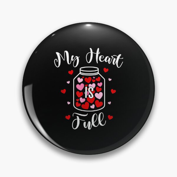 Item preview, Valentines Day My Heart Is Full Love Heart Graphic Men Women  designed and sold by cysandy.