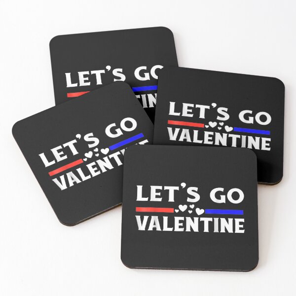 Item preview, Let's A Go Valentine Day Funny Sayings Red A Hearts  designed and sold by bessiey23.