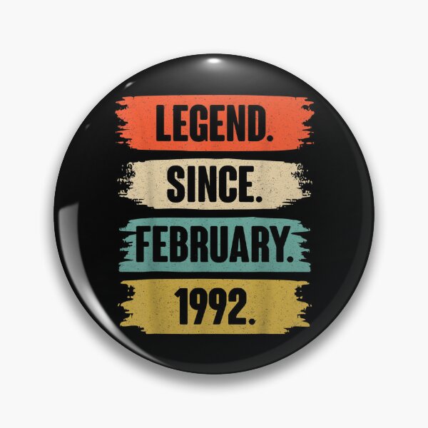 Item preview, 30 Year Old Gift Legend Since February 1992 30th Birthday  designed and sold by cysandy.