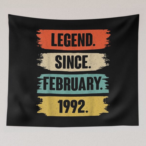 Item preview, 30 Year Old Gift Legend Since February 1992 30th Birthday  designed and sold by cysandy.
