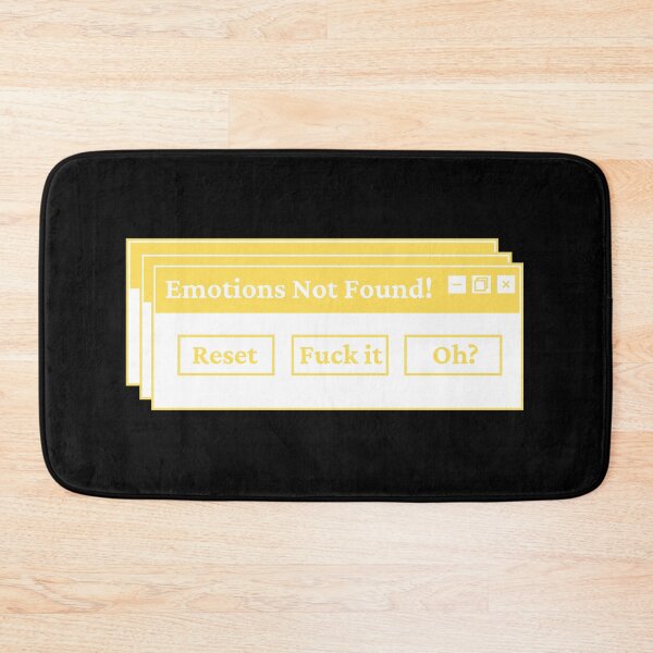 Item preview, Error 404 Emotions Not Found designed and sold by Hoetoons.