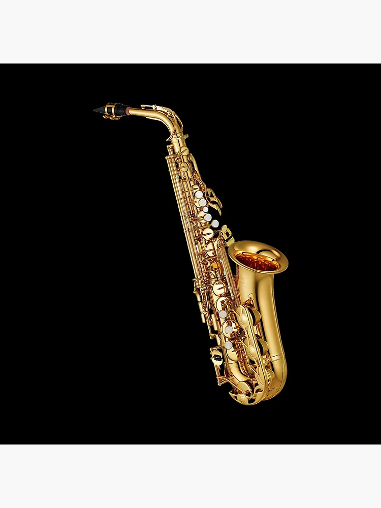 Thumbnail 4 of 4, Clock, Gold Saxophone Musical Instruments designed and sold by SweetPea49.