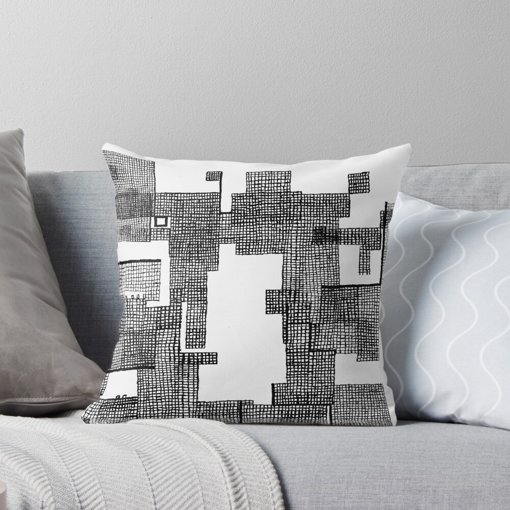 Item preview, Throw Pillow designed and sold by Recrem.