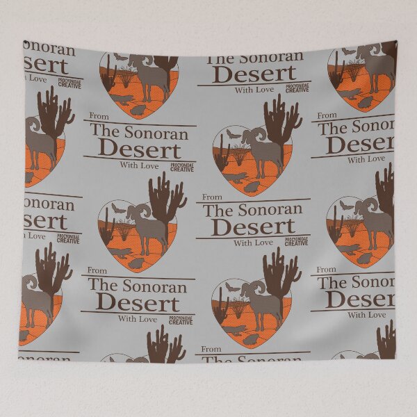 Item preview, From the Sonoran Desert with Love II designed and sold by Procyonidae Creative.