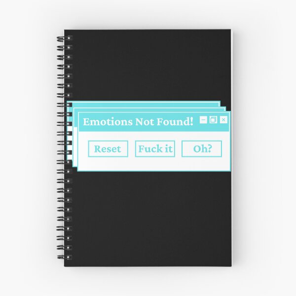Item preview, Error 404 Emotions Not Found designed and sold by Hoetoons.