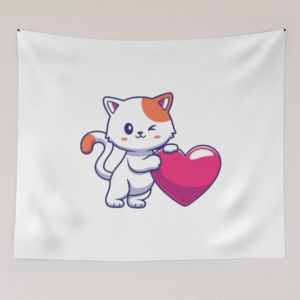 Item preview, love cat  designed and sold by Aht-store.