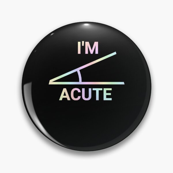 Item preview, I'm Acute - Rainbow Classic designed and sold by DinaCortez.