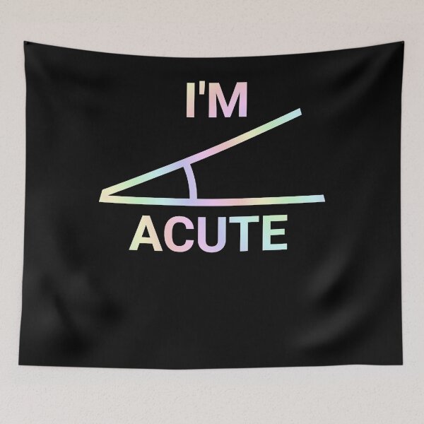 Item preview, I'm Acute - Rainbow Classic designed and sold by DinaCortez.