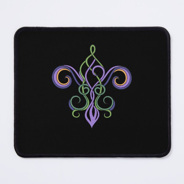 Item preview, Iris Fleurdelis Design Art for Mardi Gras or St. Patrick Day Classic designed and sold by DinaCortez.