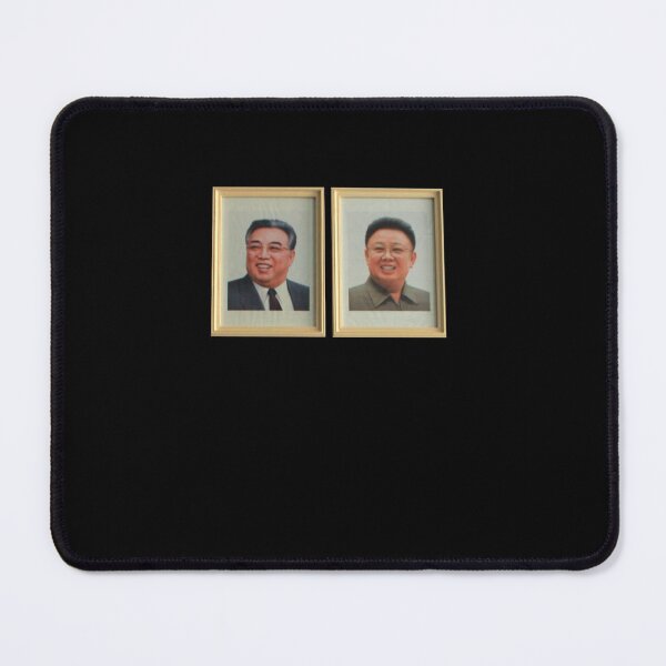 Item preview, Kim Il-Sung & Kim Jong-Il Portrait, North Korea DPRK 1 Classic T-Shirt designed and sold by AMANDAMCDER.