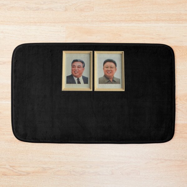 Item preview, Kim Il-Sung & Kim Jong-Il Portrait, North Korea DPRK 1 Classic T-Shirt designed and sold by AMANDAMCDER.