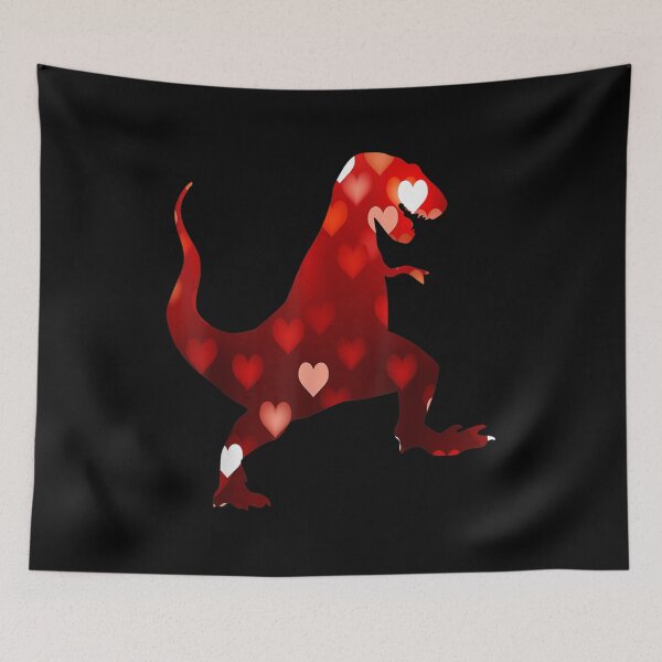 Item preview, Valentine's Day Dinosaur T Rex  designed and sold by bessiey23.