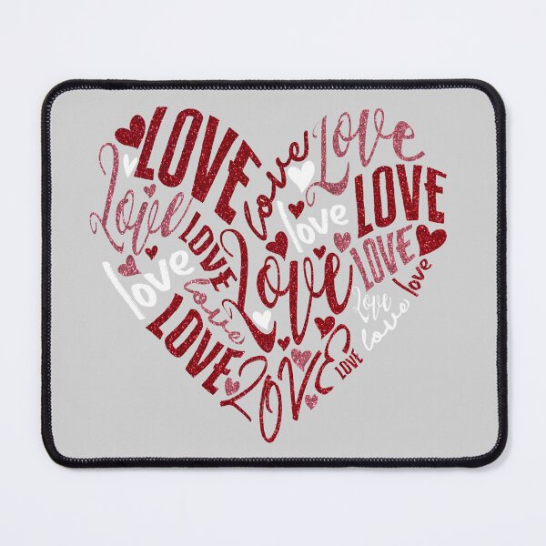 Item preview, Love Words In Heart Shape designed and sold by Meggie179.