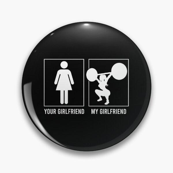 Item preview, Weightlifting My Girlfriend And Your Girlfriend designed and sold by SweetPea49.