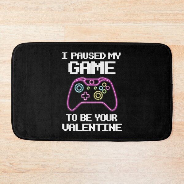 Item preview, I Paused My Game To Be Your Valentine Retro Game Lovers  designed and sold by bessiey23.