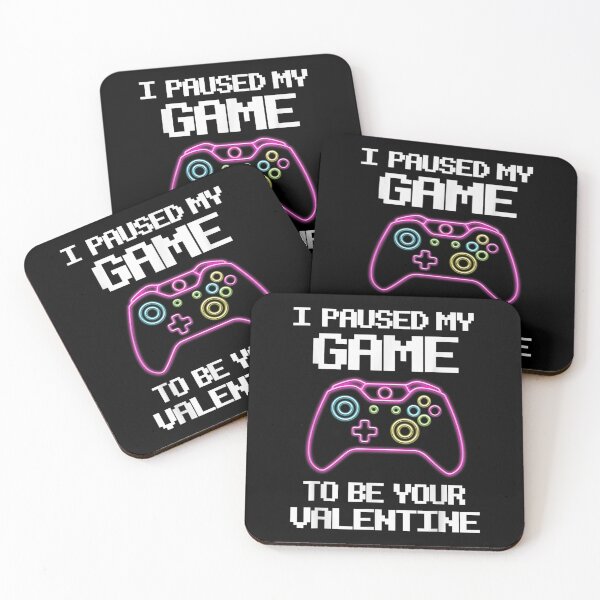Item preview, I Paused My Game To Be Your Valentine Retro Game Lovers  designed and sold by bessiey23.