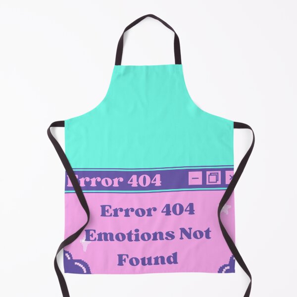 Item preview, Error 404 Emotions Not Found designed and sold by Hoetoons.