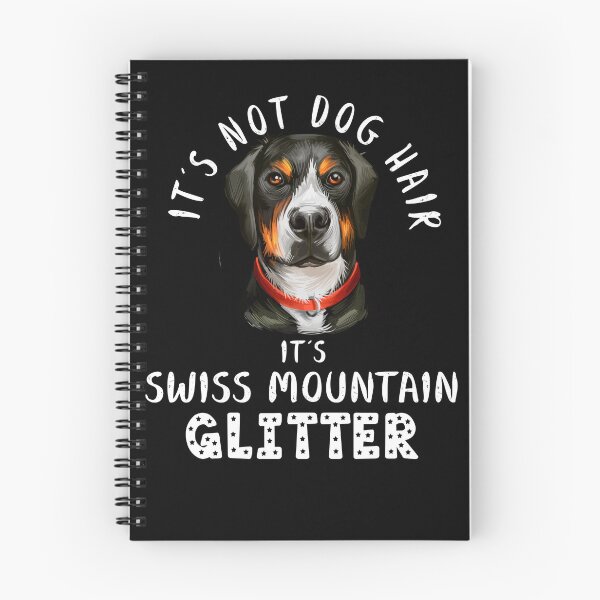 Item preview, It's not dog hair it's GREATER SWISS MOUNTAIN glitter funny dog quote designed and sold by theshirtinator.