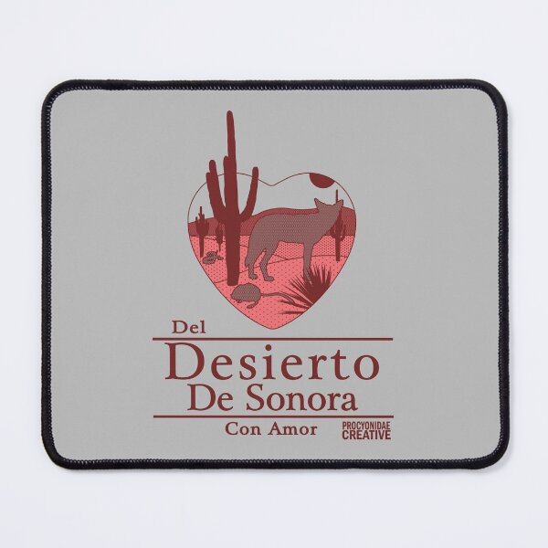 Item preview, Del Desierto de Sonora con Amor I designed and sold by Procyonidae Creative.