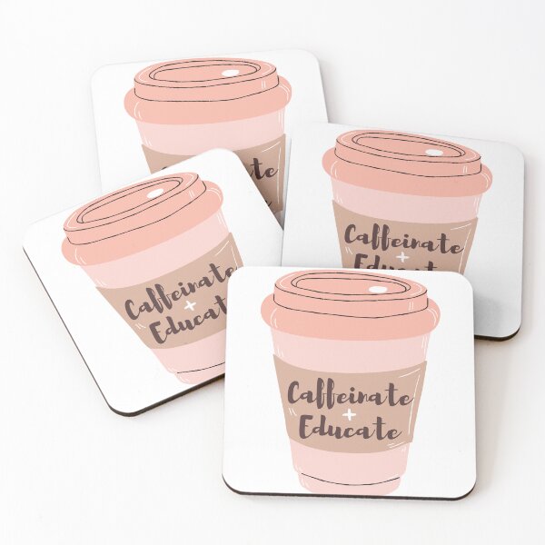 Item preview, Caffeinate+educate  designed and sold by LittleArij.