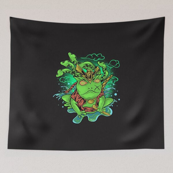 Item preview, Green Frogs for Ninja designed and sold by Bayuktx.