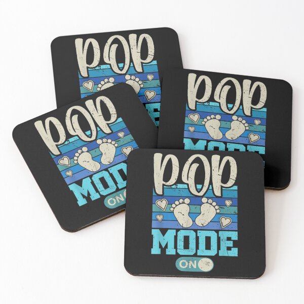 Item preview, Mens Pop Mode On Soon To Be Grandpa Promoted To Dada Fathers Day  designed and sold by bessiey23.