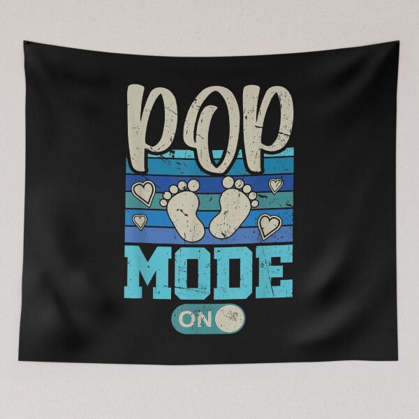 Item preview, Mens Pop Mode On Soon To Be Grandpa Promoted To Dada Fathers Day  designed and sold by bessiey23.