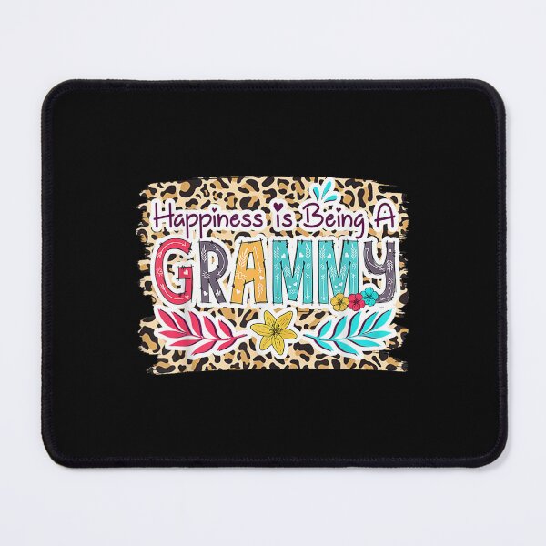 Item preview, Womens Happiness Is Being A Grammy Floral Leopard designed and sold by cysandy.